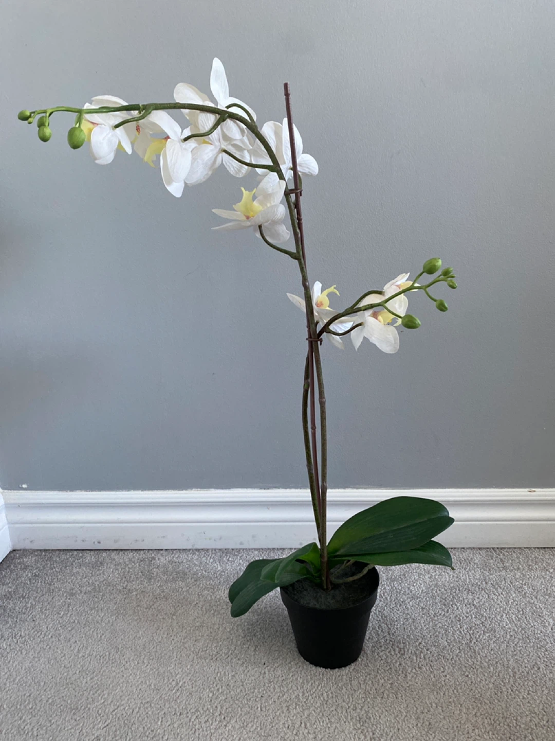 4 Artificial Potted Flowers - photo 4