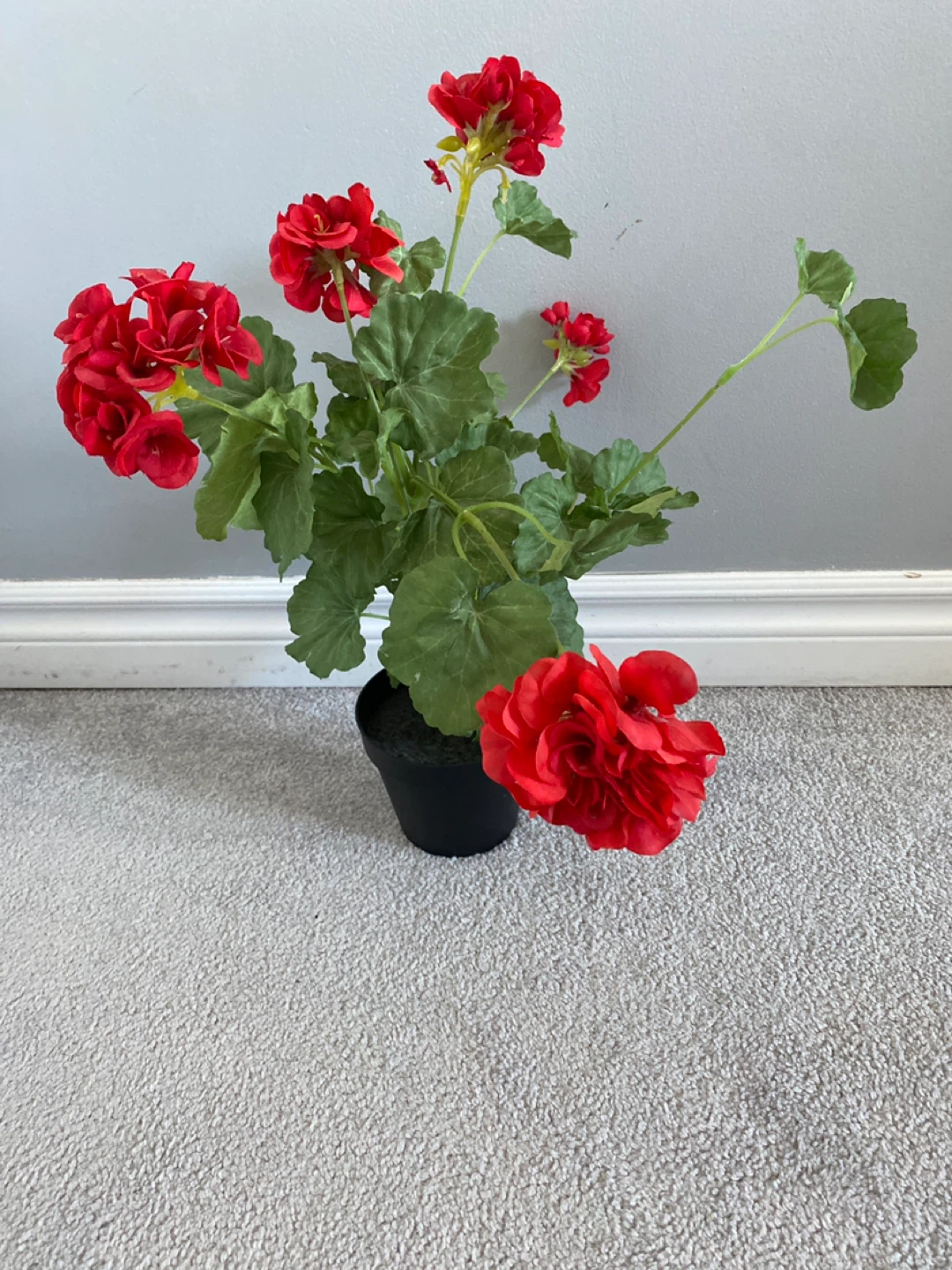 4 Artificial Potted Flowers - photo 3