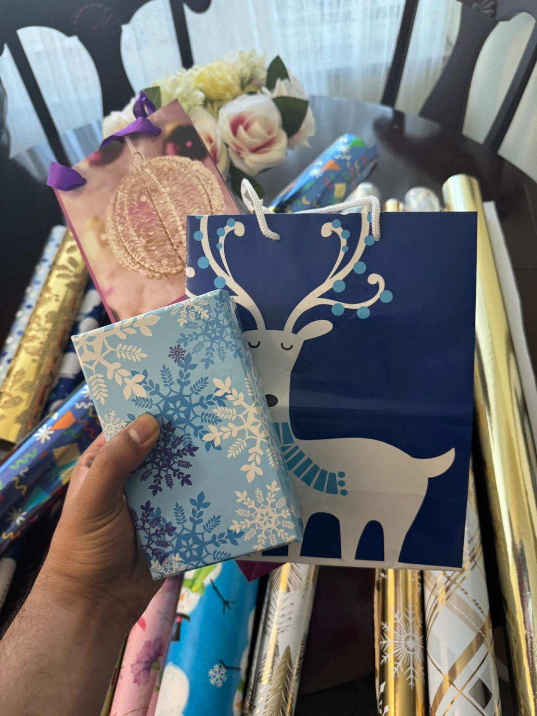 Wrapping Paper Lot - Assorted Colours & Designs - photo 4