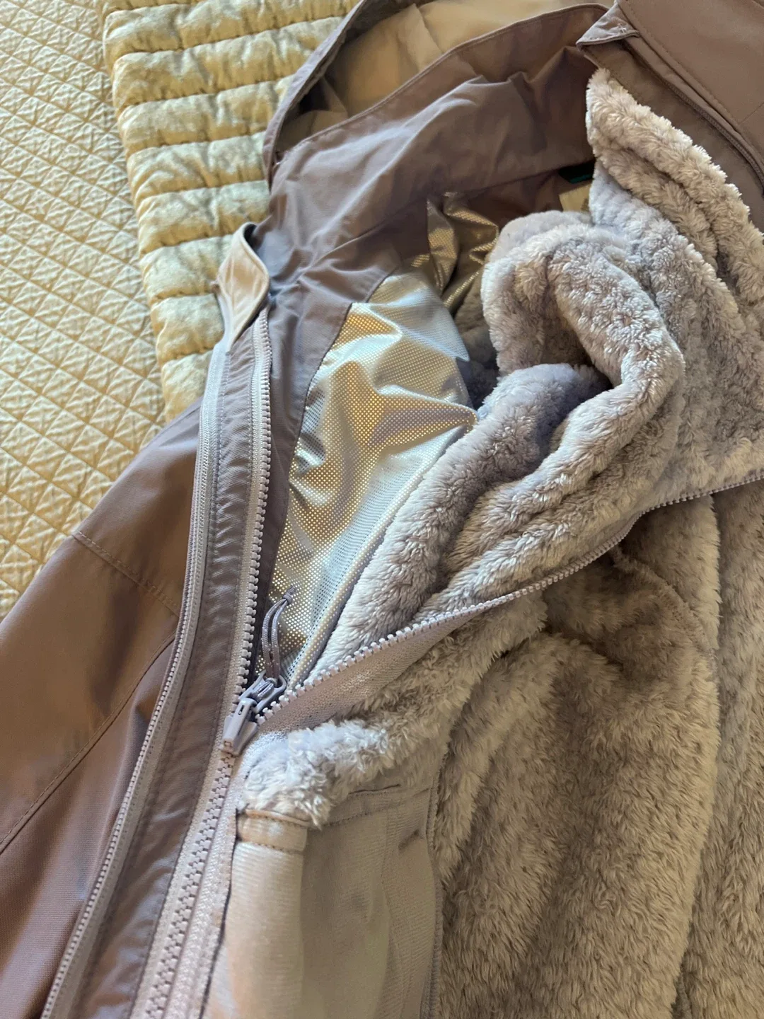 Lavender Columbia Interchange Jacket - Size M image indicator(2)