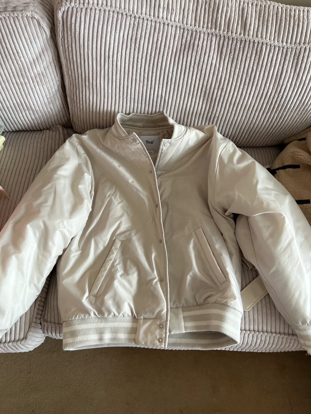 Tna Cream Bomber Jacket thumbnail