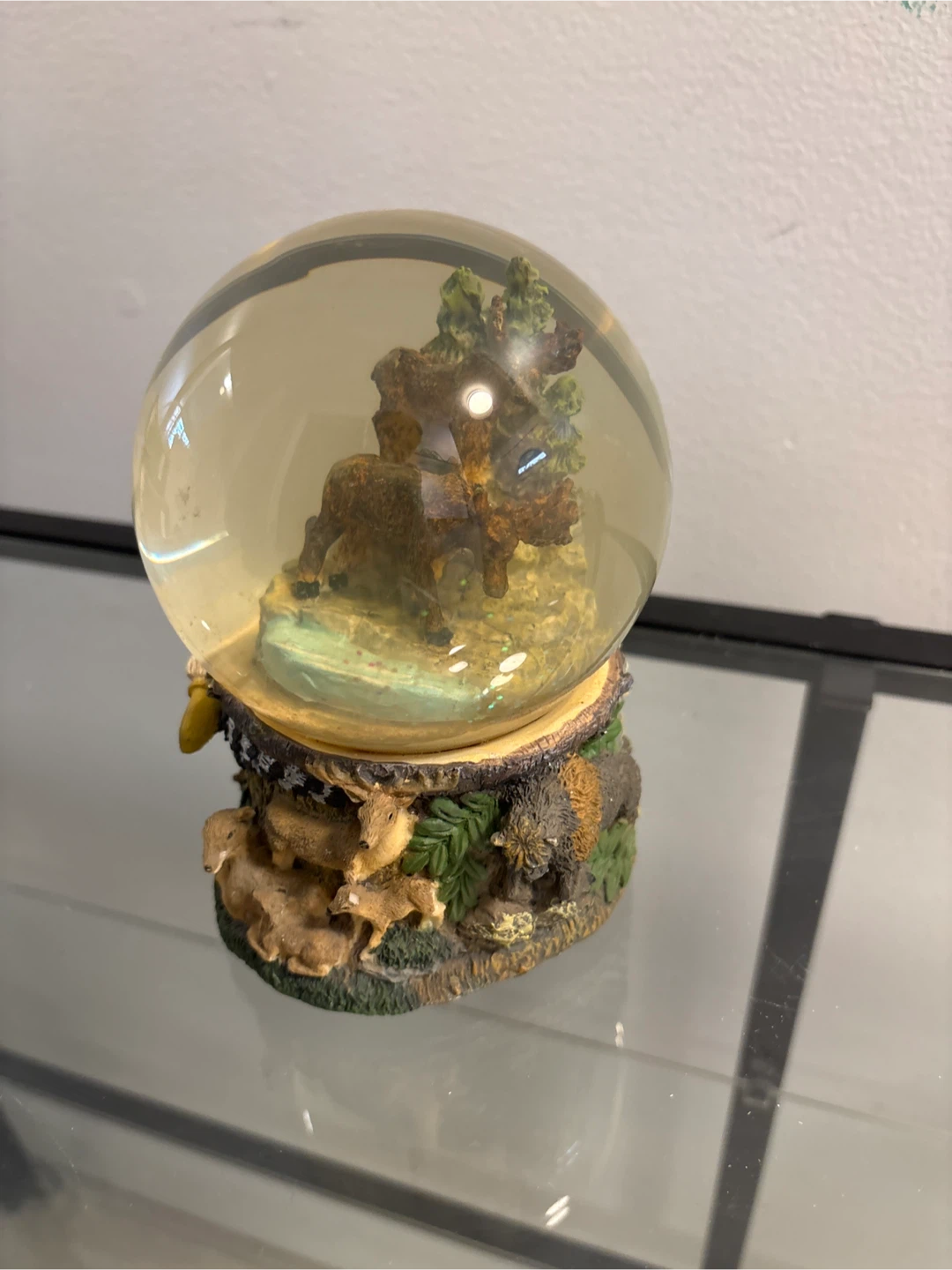 Musical Moose and Deer Snow Globe - photo 4