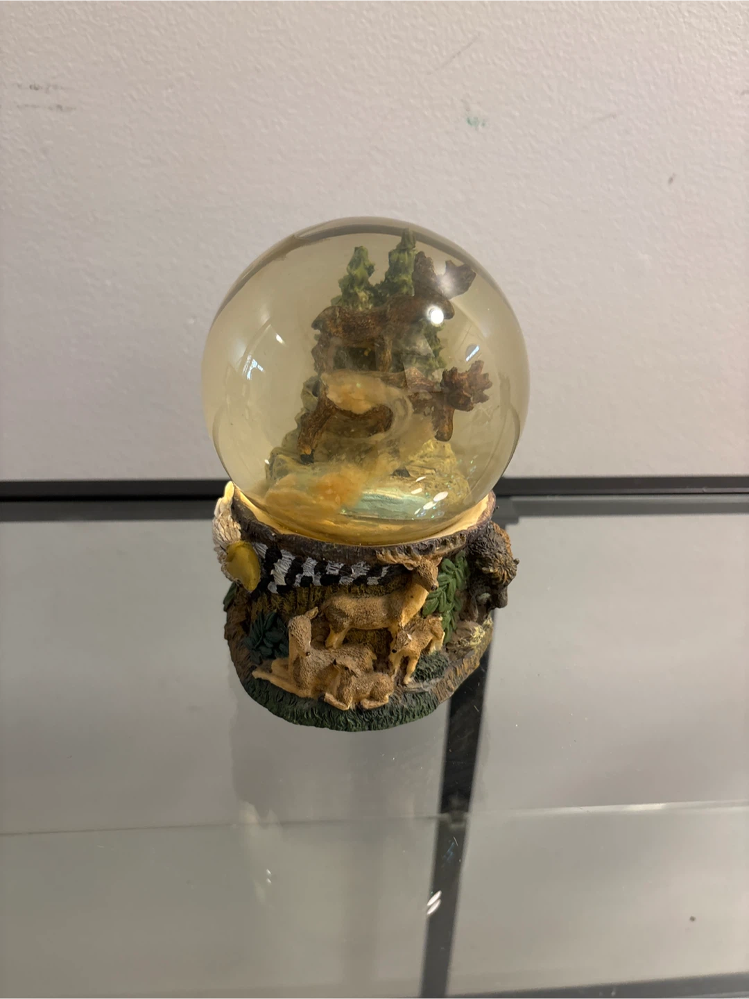 Musical Moose and Deer Snow Globe - photo 5
