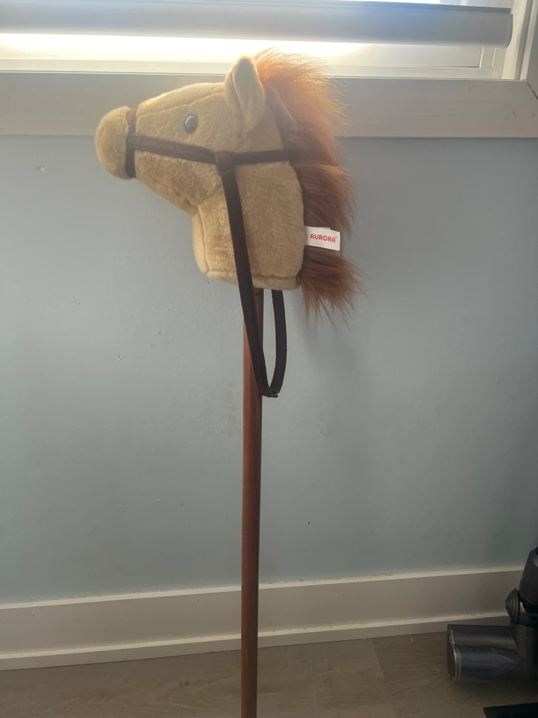 Aurora World Giddy-Up Stick Pony 37" Plush - photo 2