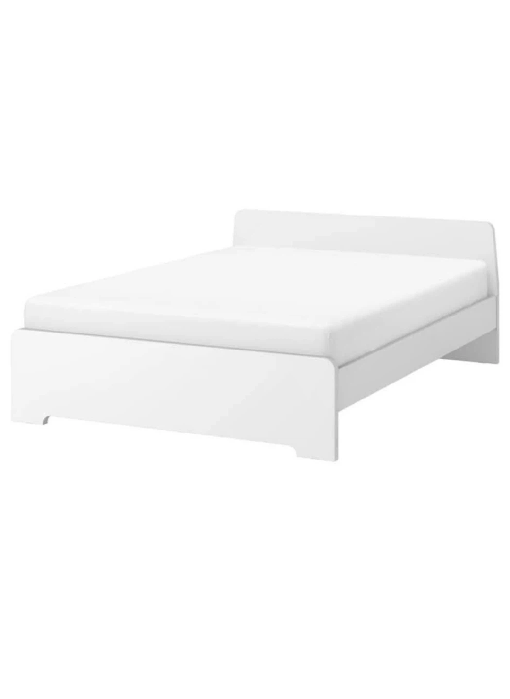 IKEA ASKVOLL White Queen Bed Frame