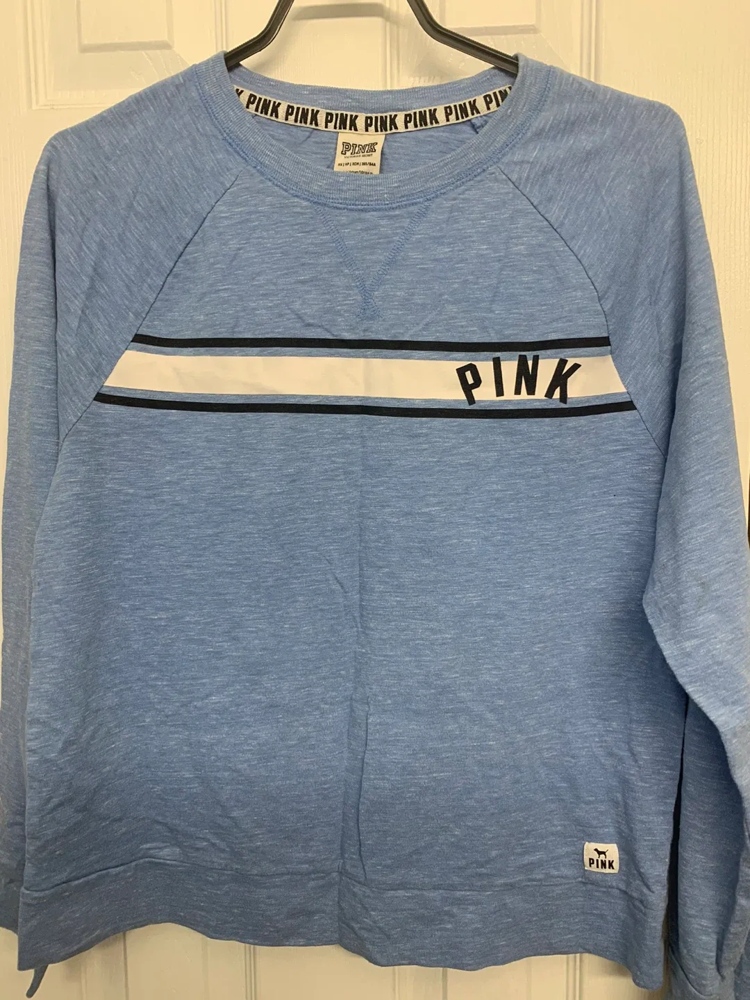 PINK Victoria's Secret Blue Sweatshirt