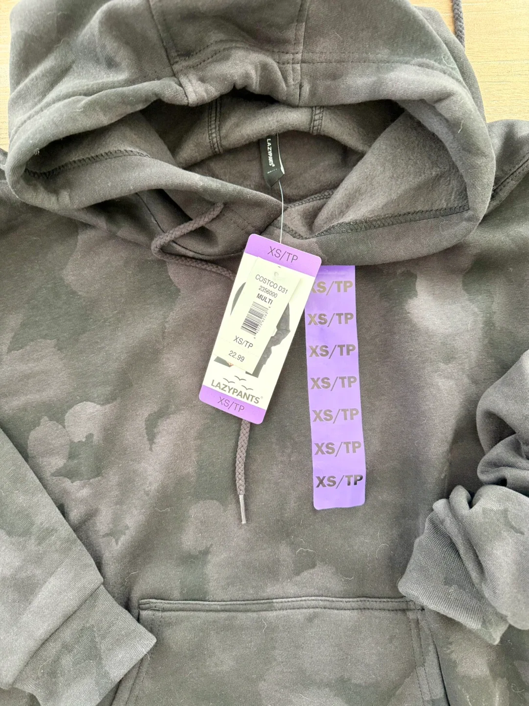 LazyPants XS Hoodie - New with Tags image indicator(2)