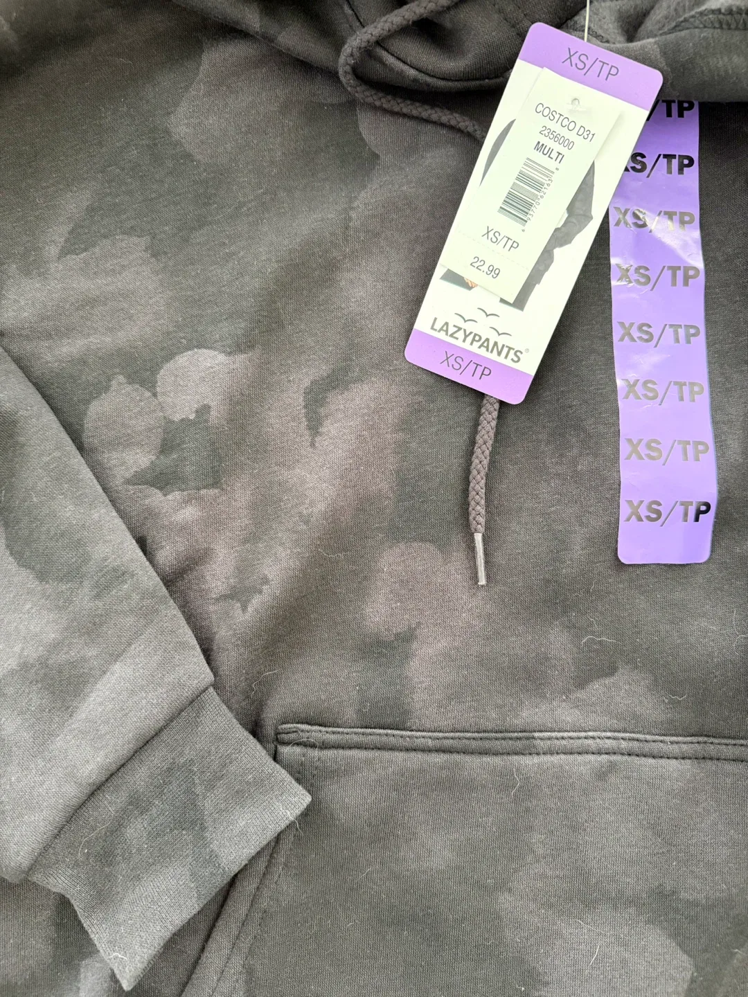 LazyPants XS Hoodie - New with Tags image indicator(3)