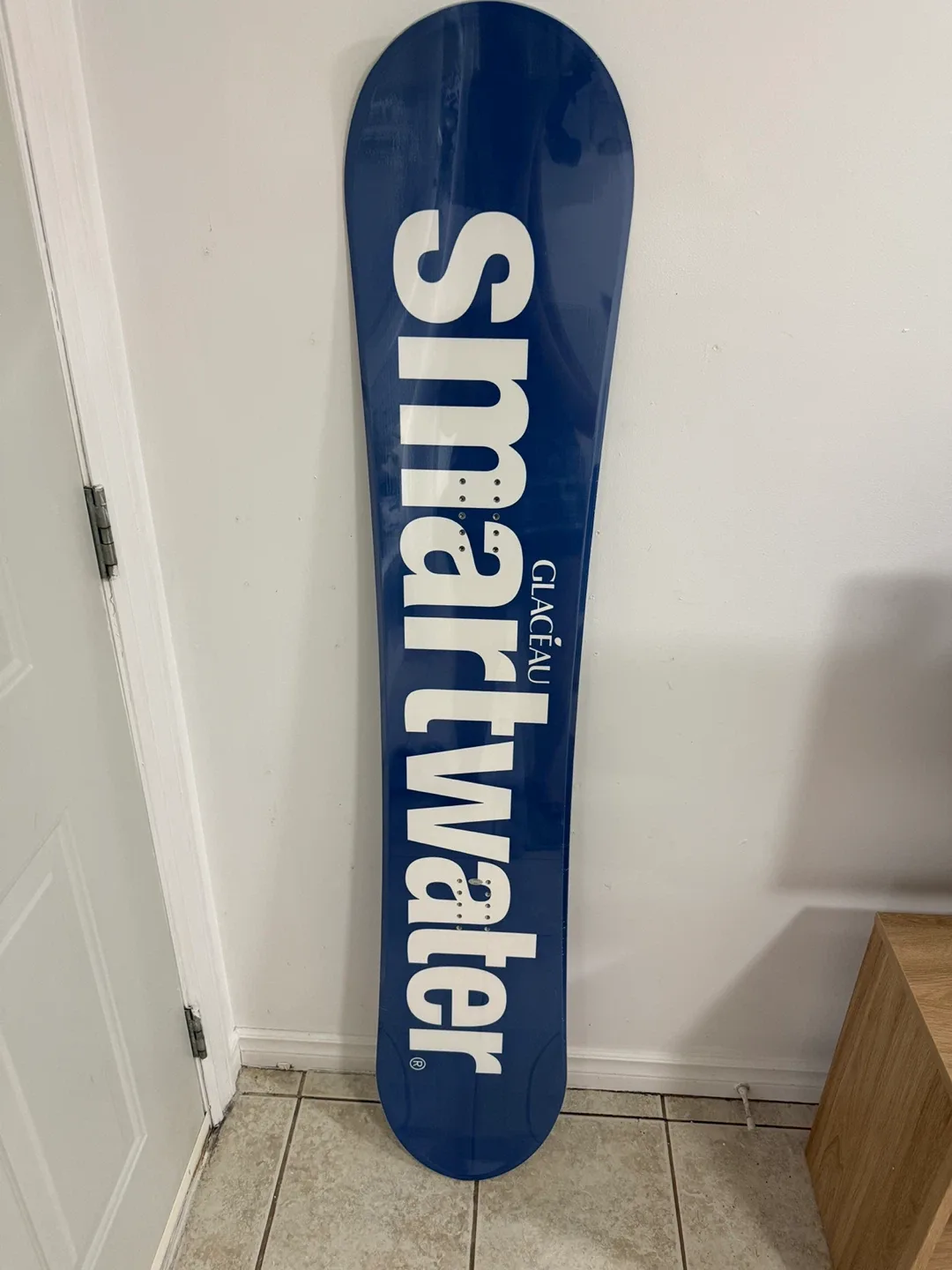 Smartwater Glaceau Snowboard