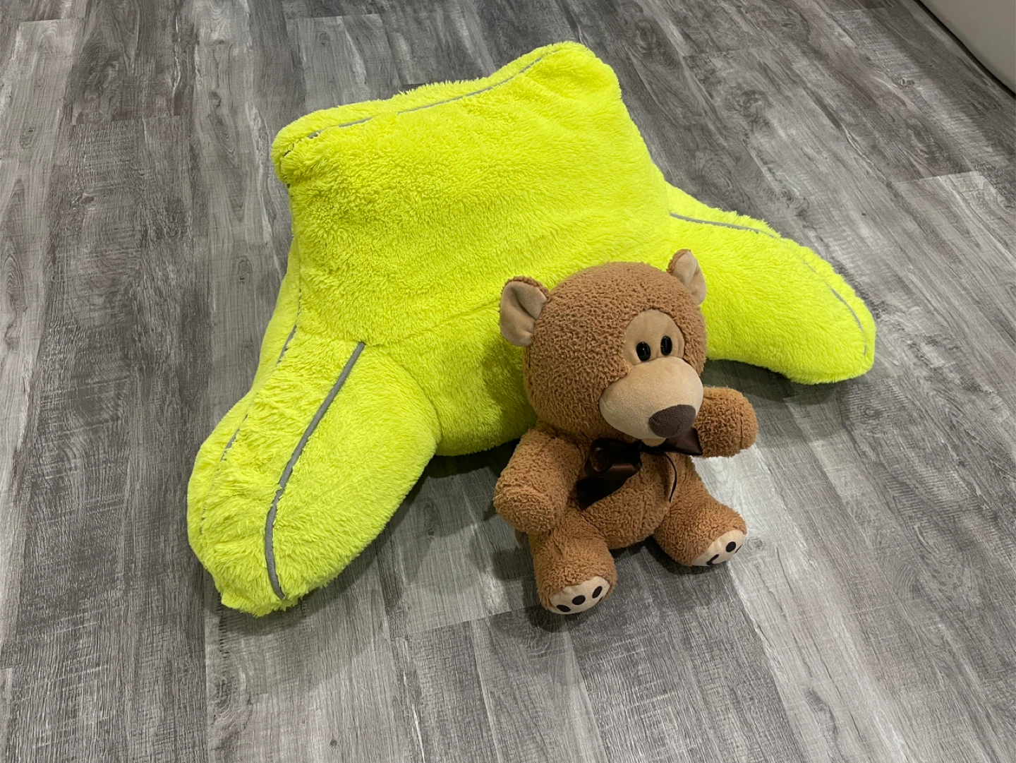 Neon Yellow Best Rest Pillow with Arms - photo 2