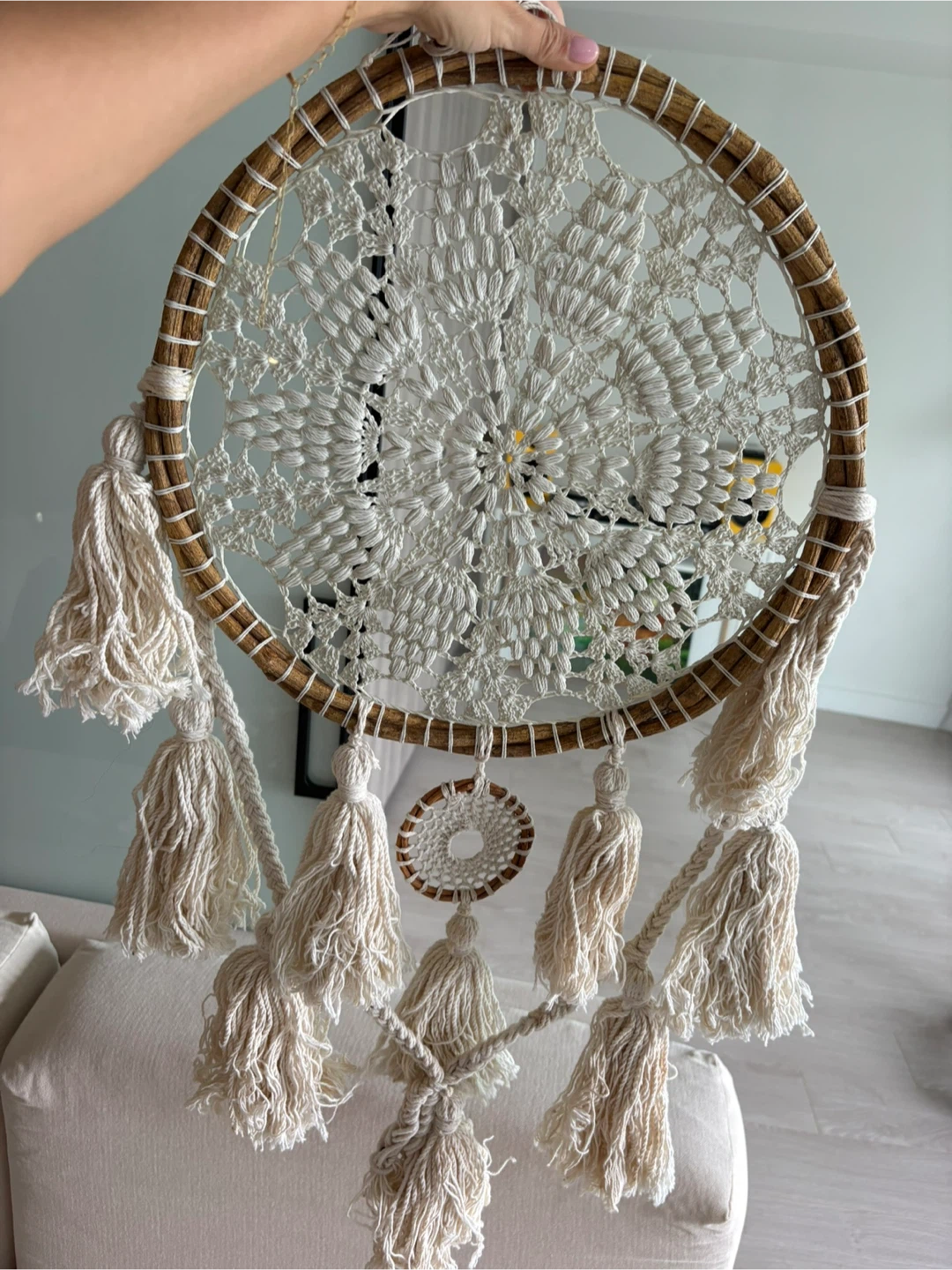 Handmade Crochet Dream Catcher - photo 3