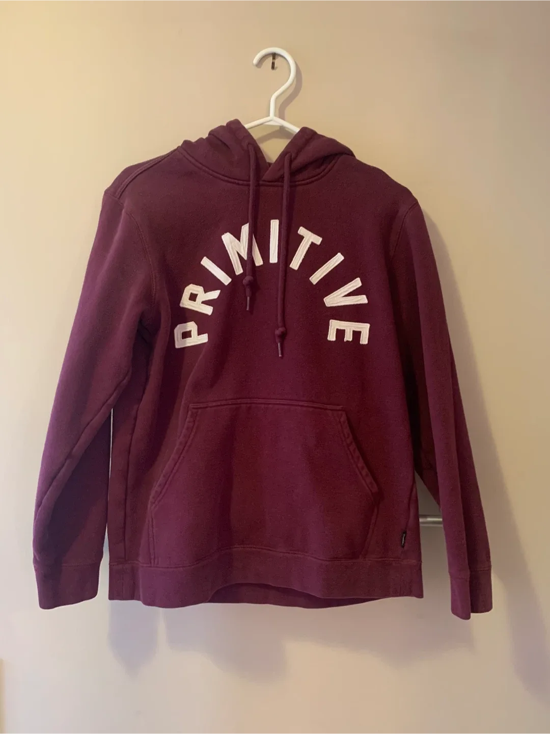 Primitive Burgundy Hoodie