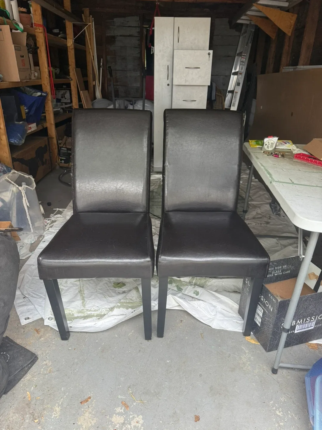 Pair of Black Dining Chairs image indicator(2)