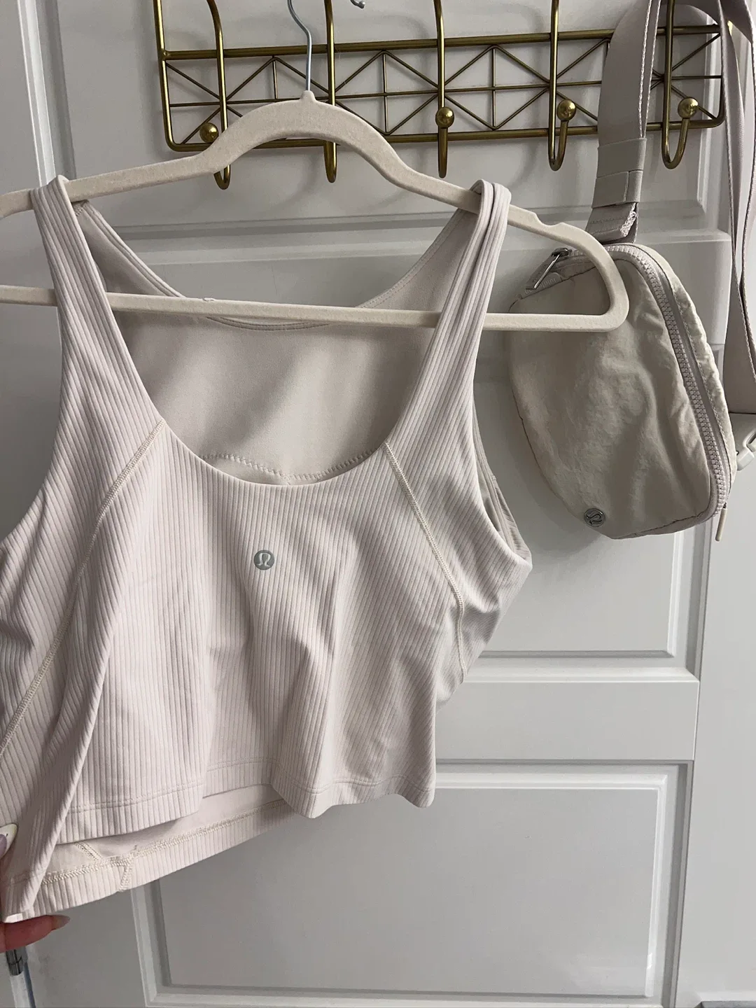 Lululemon Ribbed Tank Top & Belt Bag Set image indicator(2)