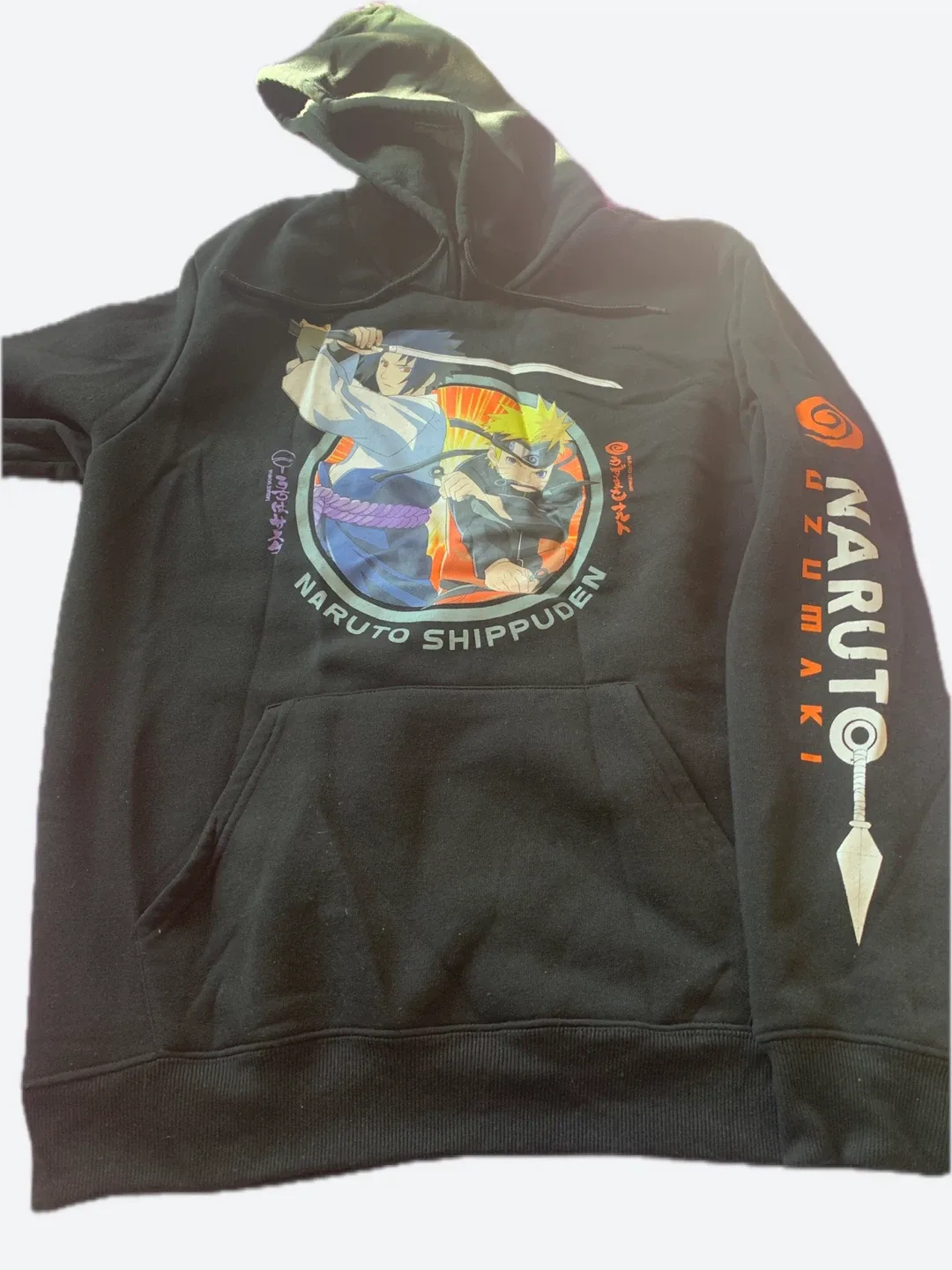Naruto Shippuden Black Hoodie