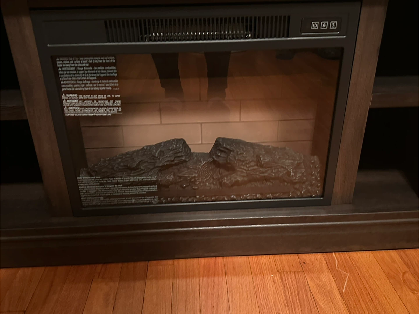 Electric Fireplace TV Stand