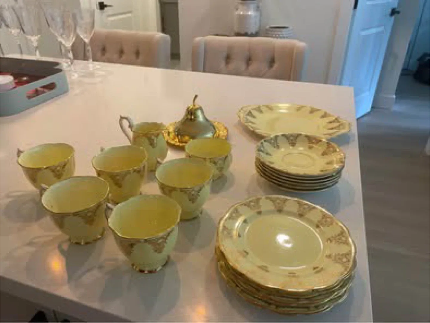 Vintage Royal Albert Bone China Tea Set image indicator(2)