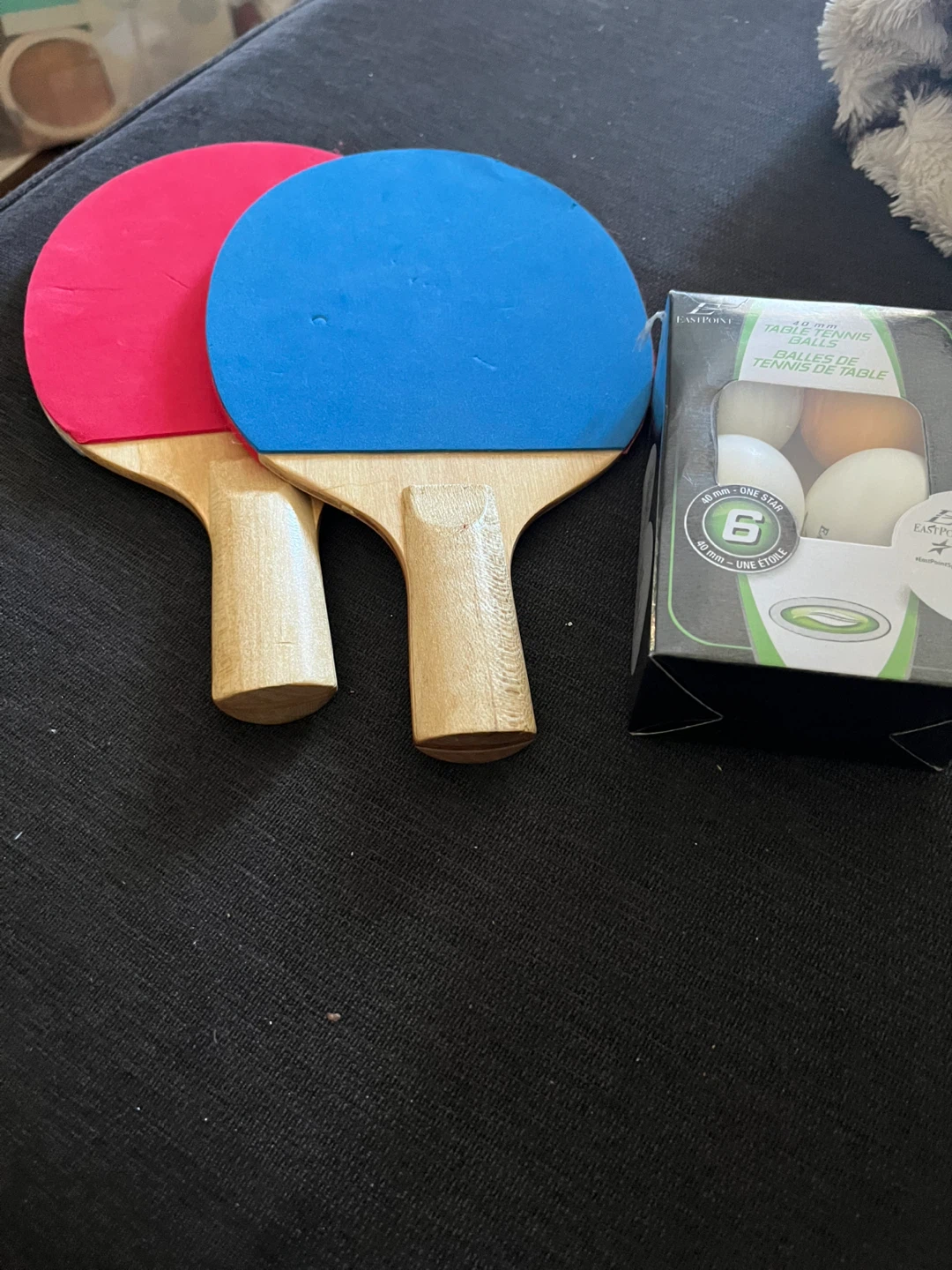 Table Tennis Set: Paddles & Balls