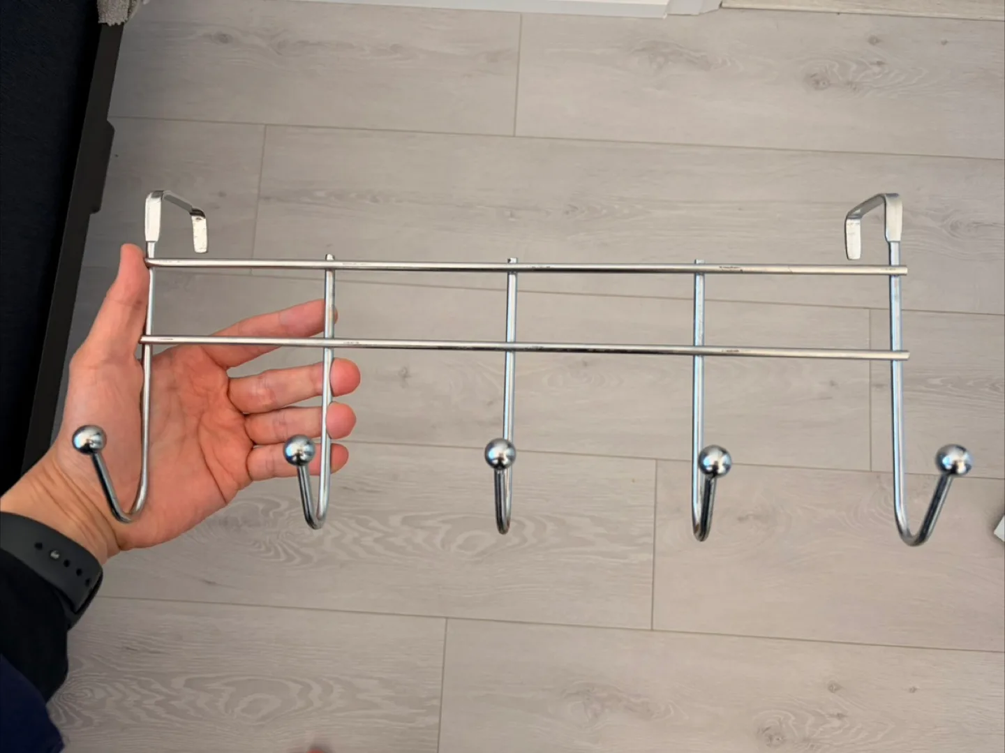 Over-the-Door Hook Rack image indicator(2)