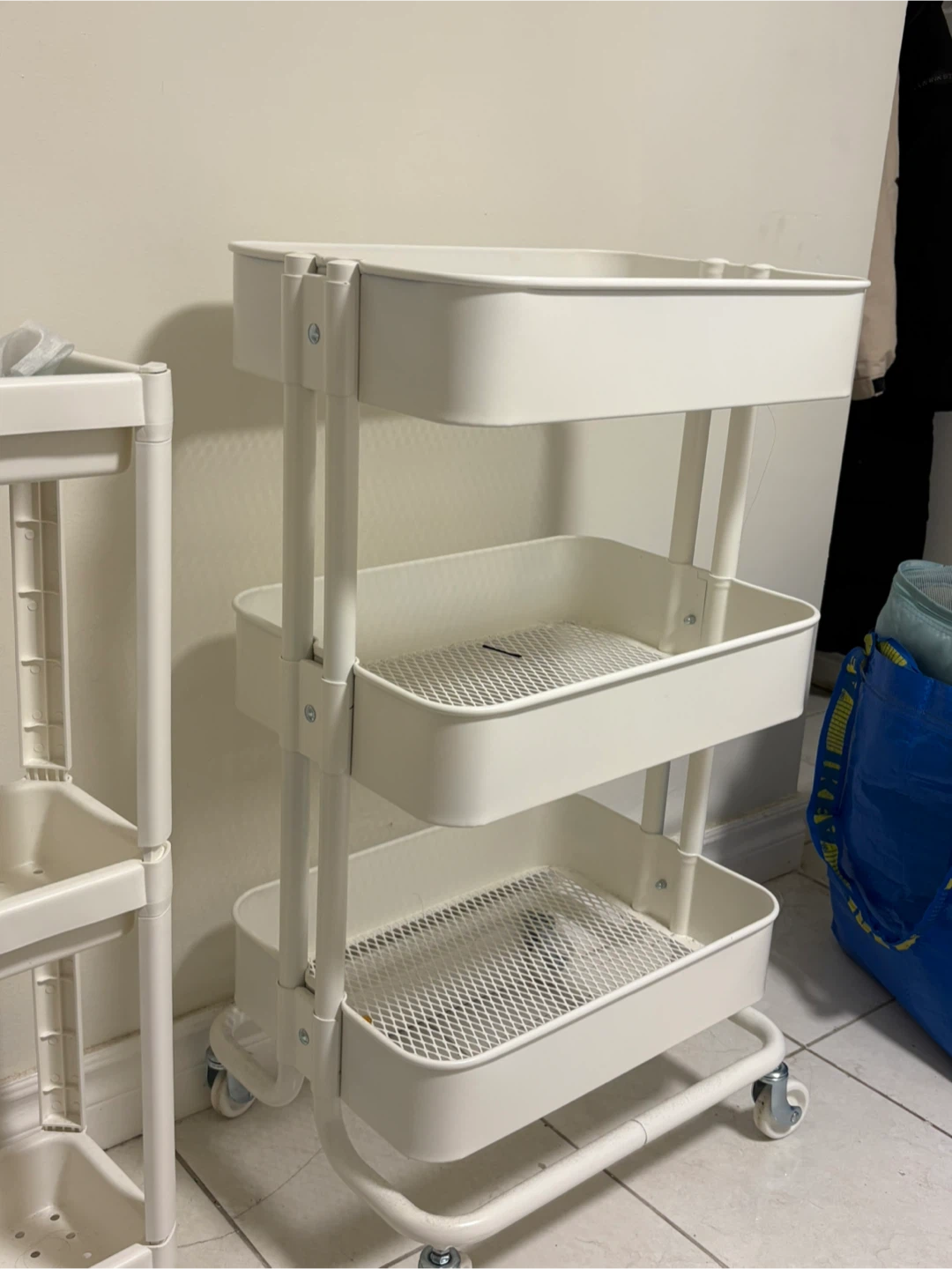 IKEA RÅSHULT White Utility Cart - photo 3