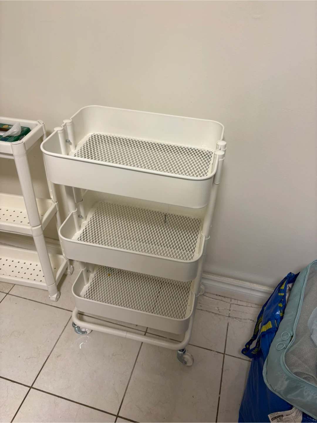 IKEA RÅSHULT White Utility Cart - photo 2