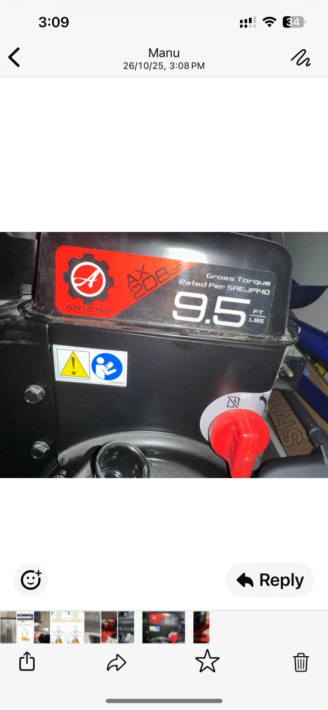 Ariens Classic 24 Snowblower - photo 3