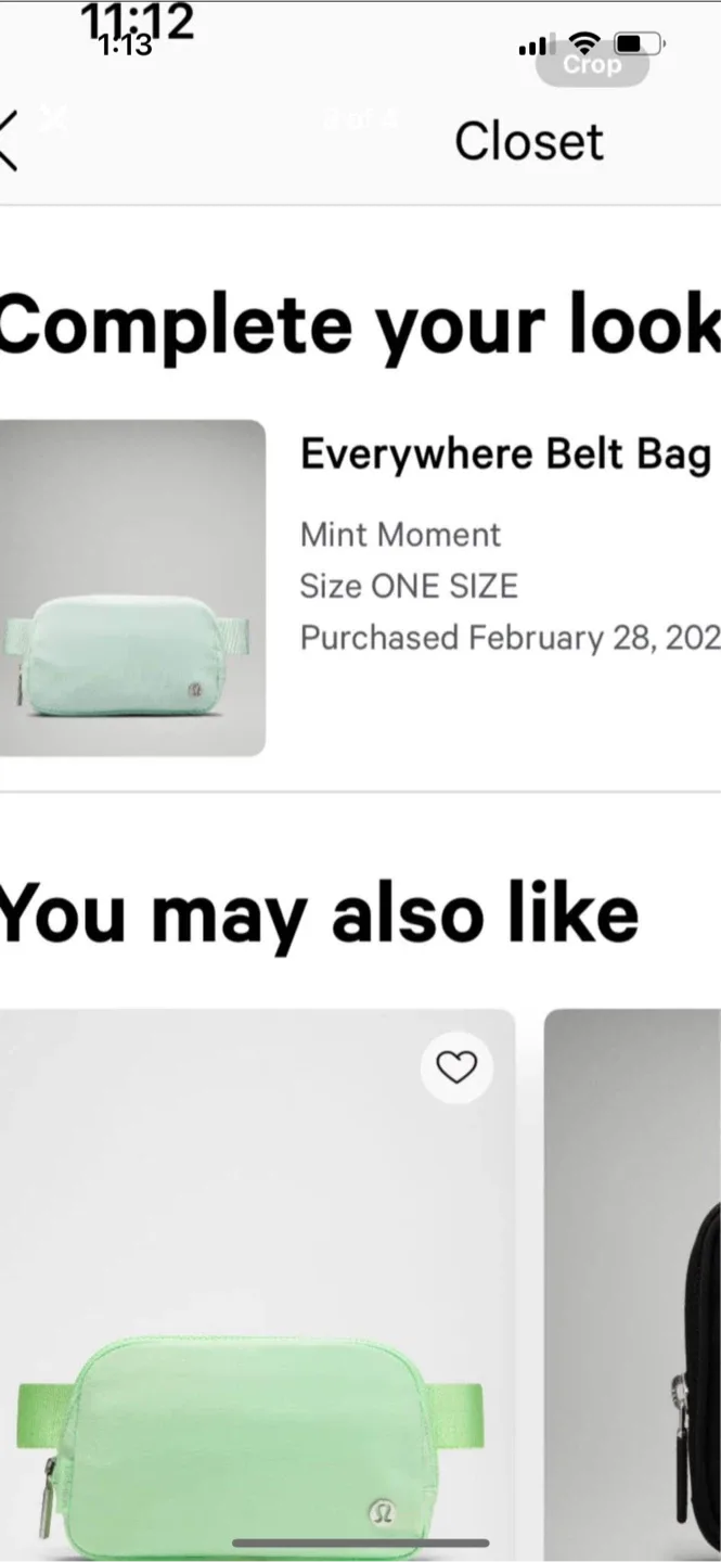 Lululemon Everywhere Belt Bag - Mint Moment image indicator(3)