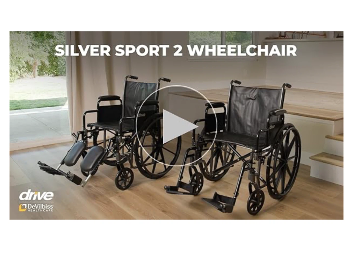 Medical Wheelchair with foot rest and foot elevation option - photo 2