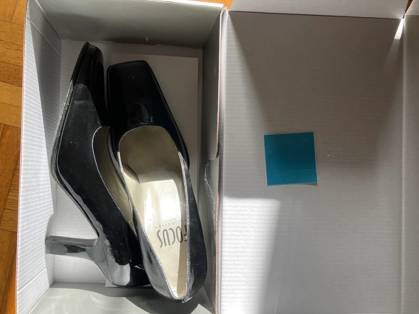 Focus Collection Spain Black Heels thumbnail