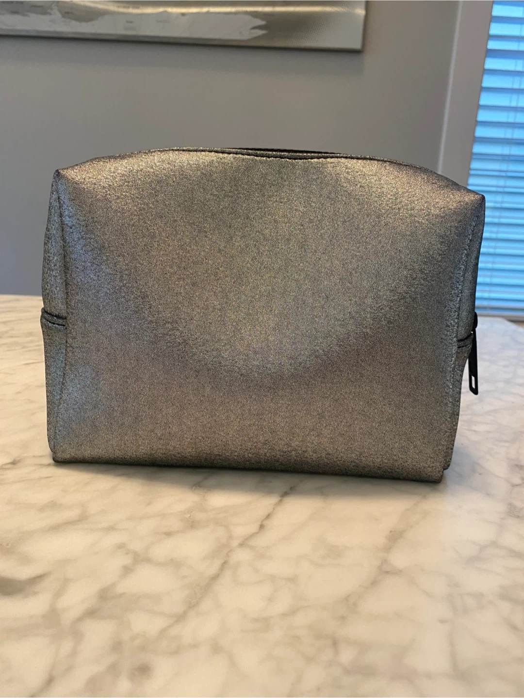 Lululemon Silver Cosmetic Bag - photo 3