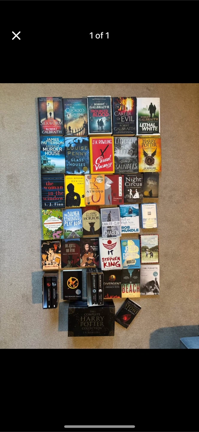 Huge collection of books - or sold individually!