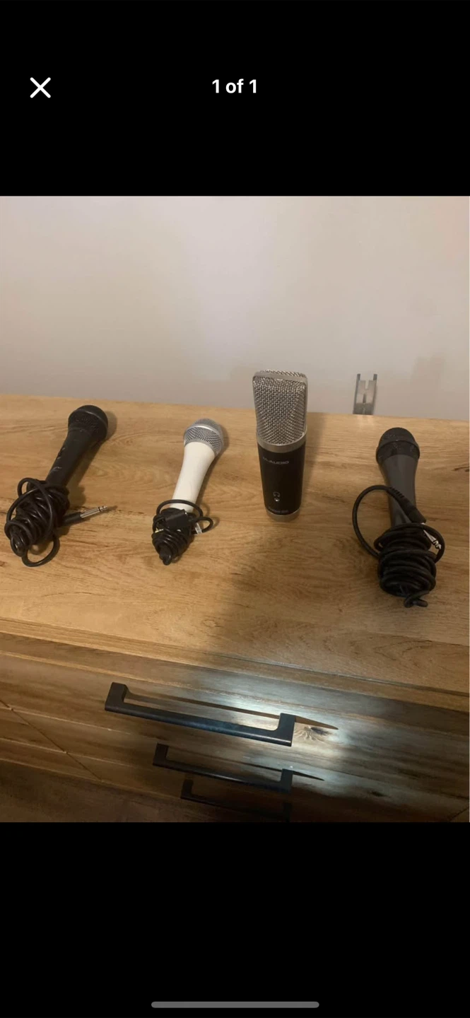 Microphones - Assorted Types