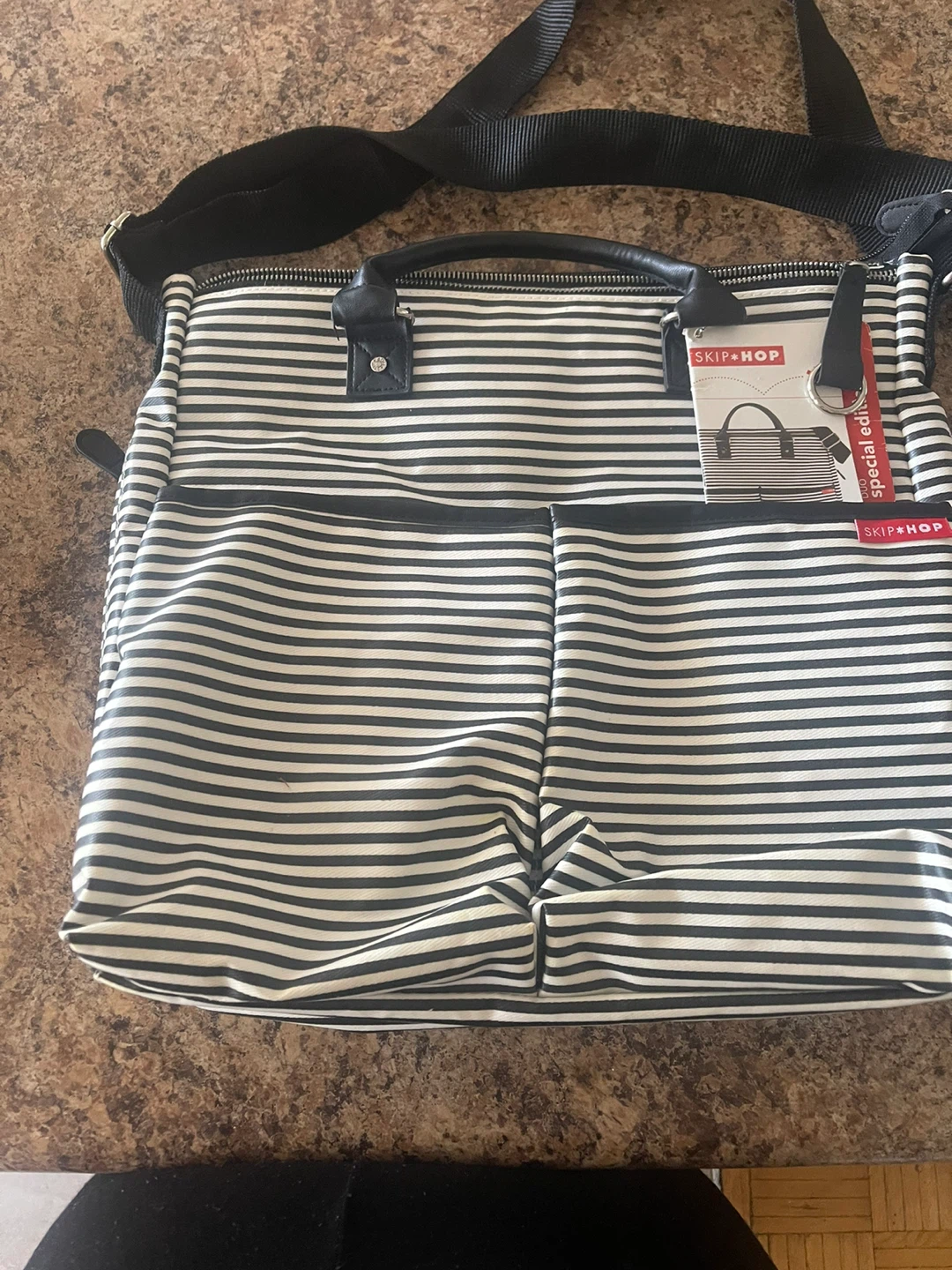 Skip Hop Duo Special Edition Diaper Bag - Striped