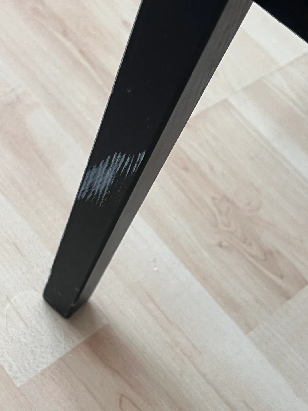 IKEA dark brown Wood Side Table with Drawer image indicator(5)