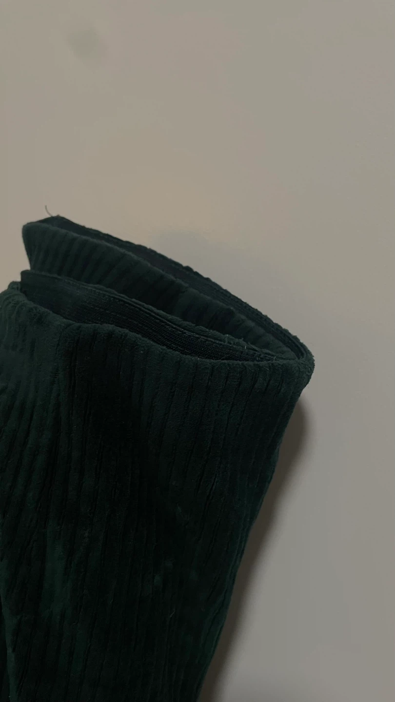 Deep Green Corduroy Pants - photo 4