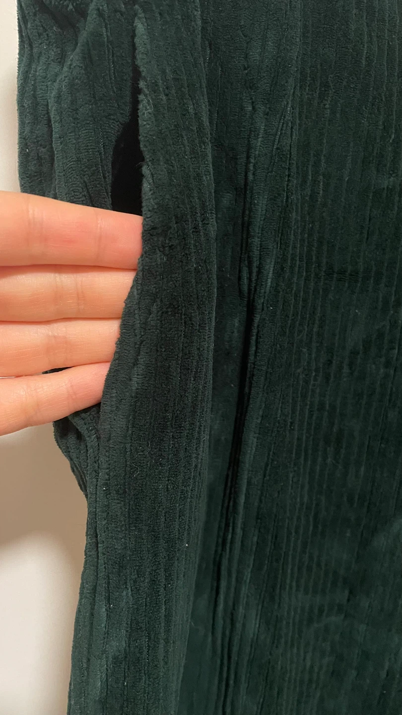 Deep Green Corduroy Pants - photo 3