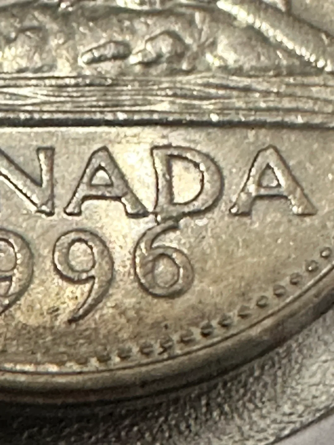 1996 Canadian 5 Cent Coin image indicator(4)