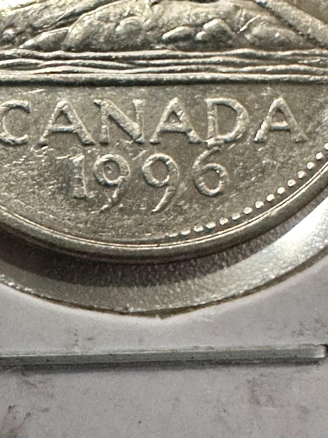 1996 Canadian 5 Cent Coin image indicator(6)