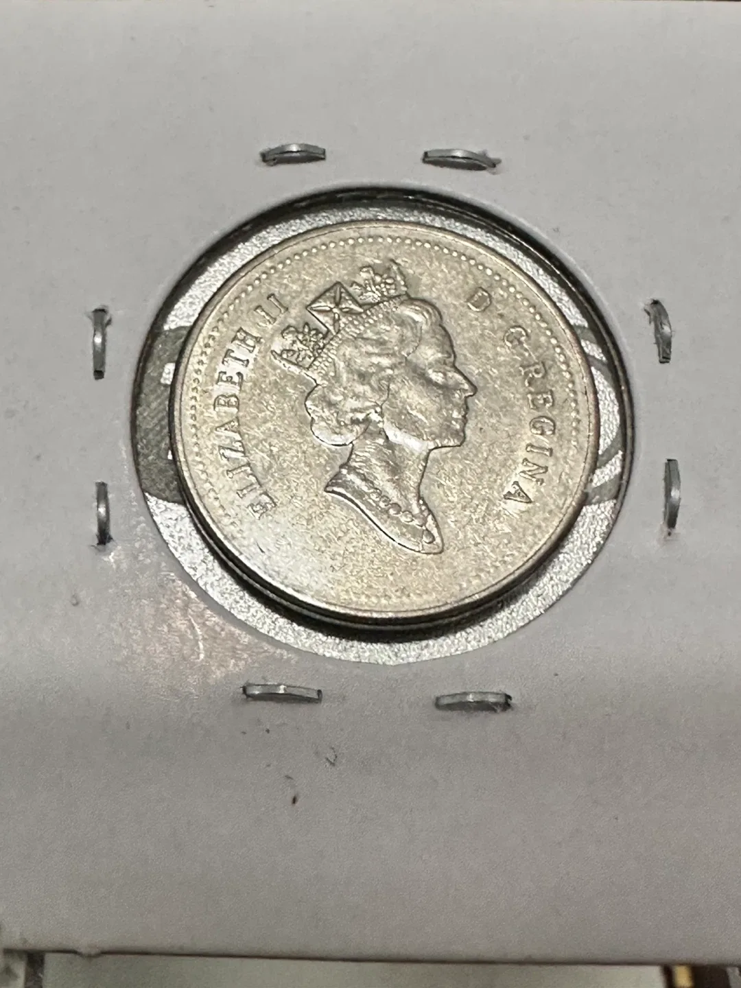 1996 Canadian 5 Cent Coin image indicator(8)