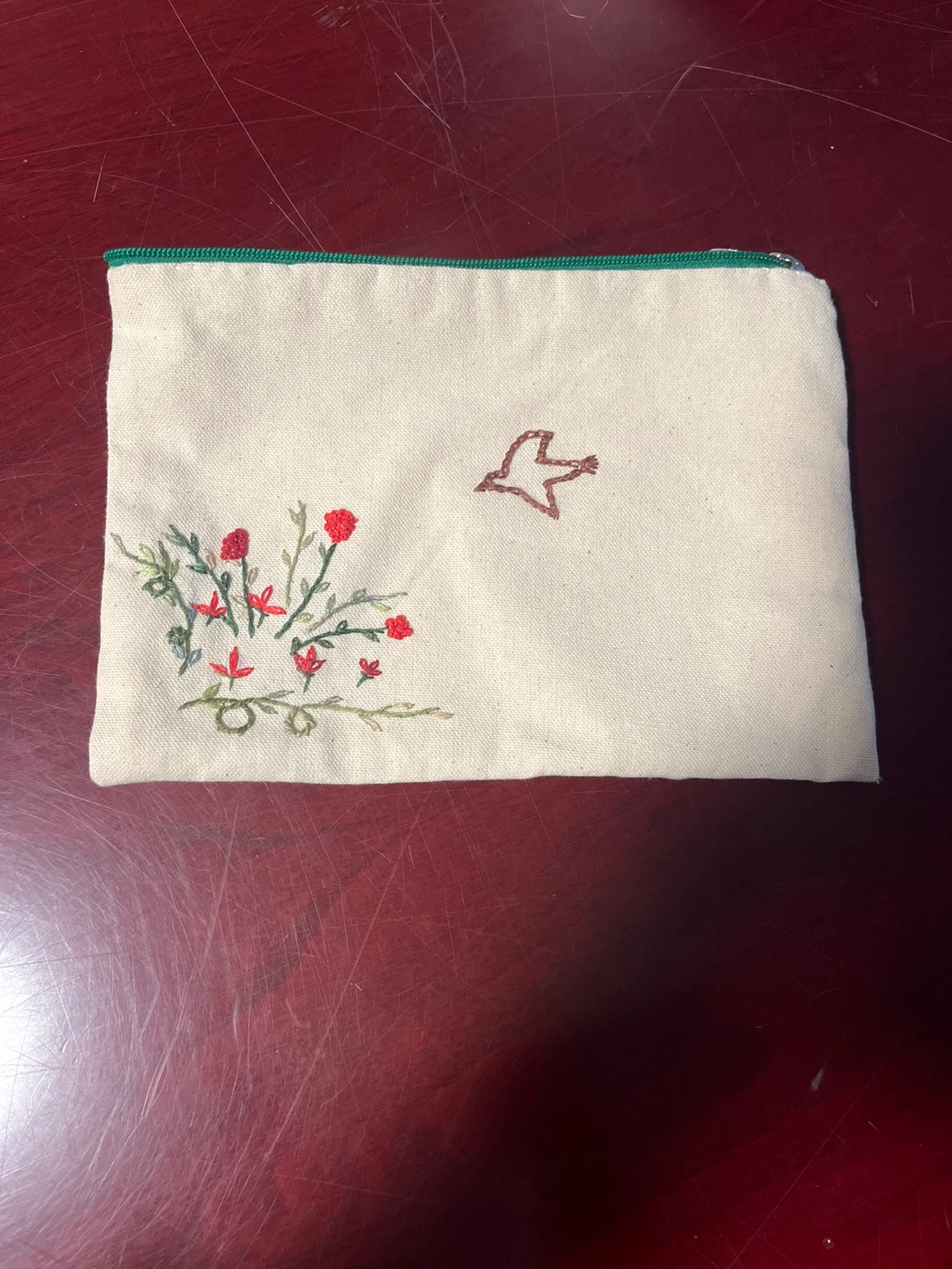 Handmade Embroidered Pouch