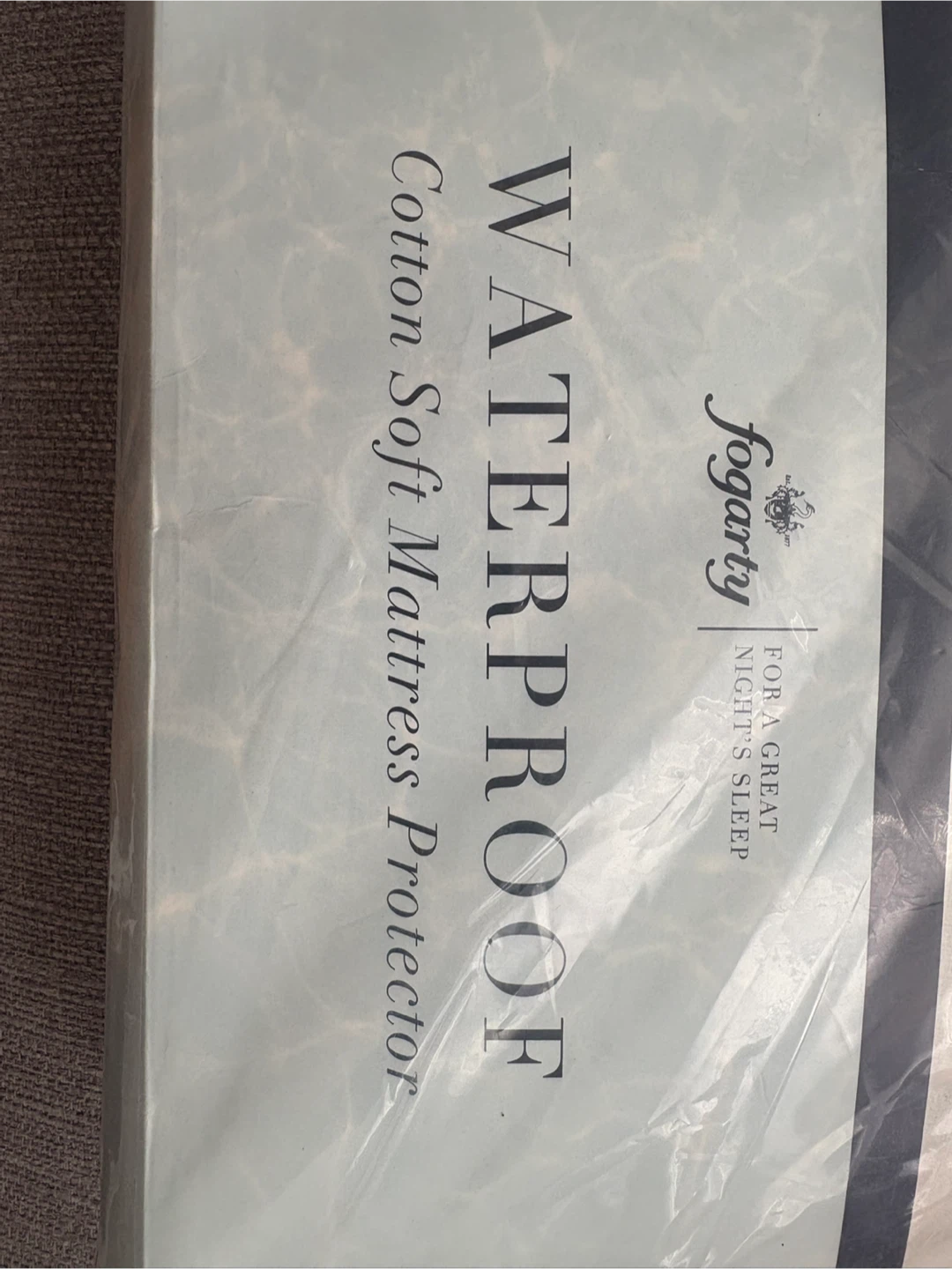 New Fogarty Waterproof Cotton Mattress Protector - Single - photo 2