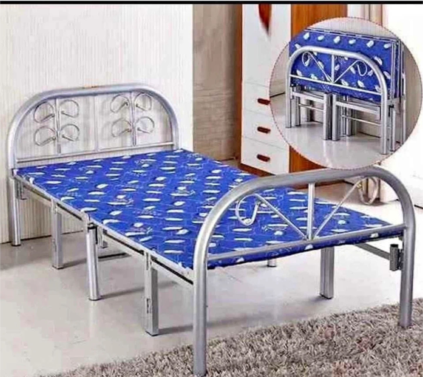 Folding Bed - Great for Small Spaces!