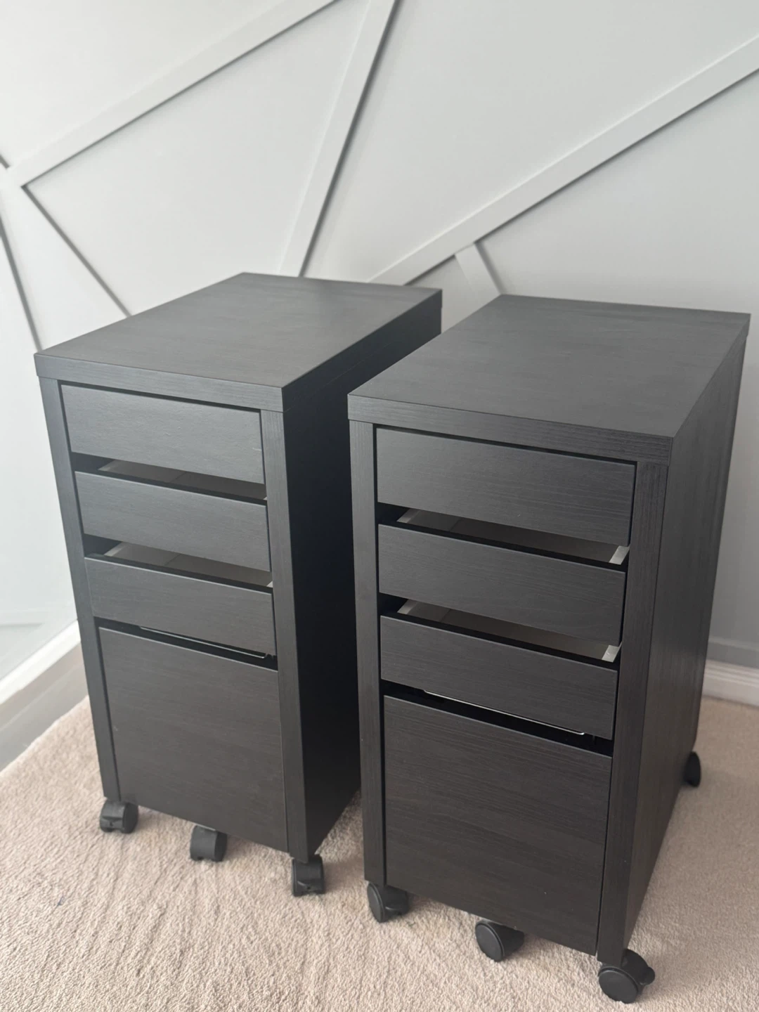 Drawer unit set of 2 - photo 2