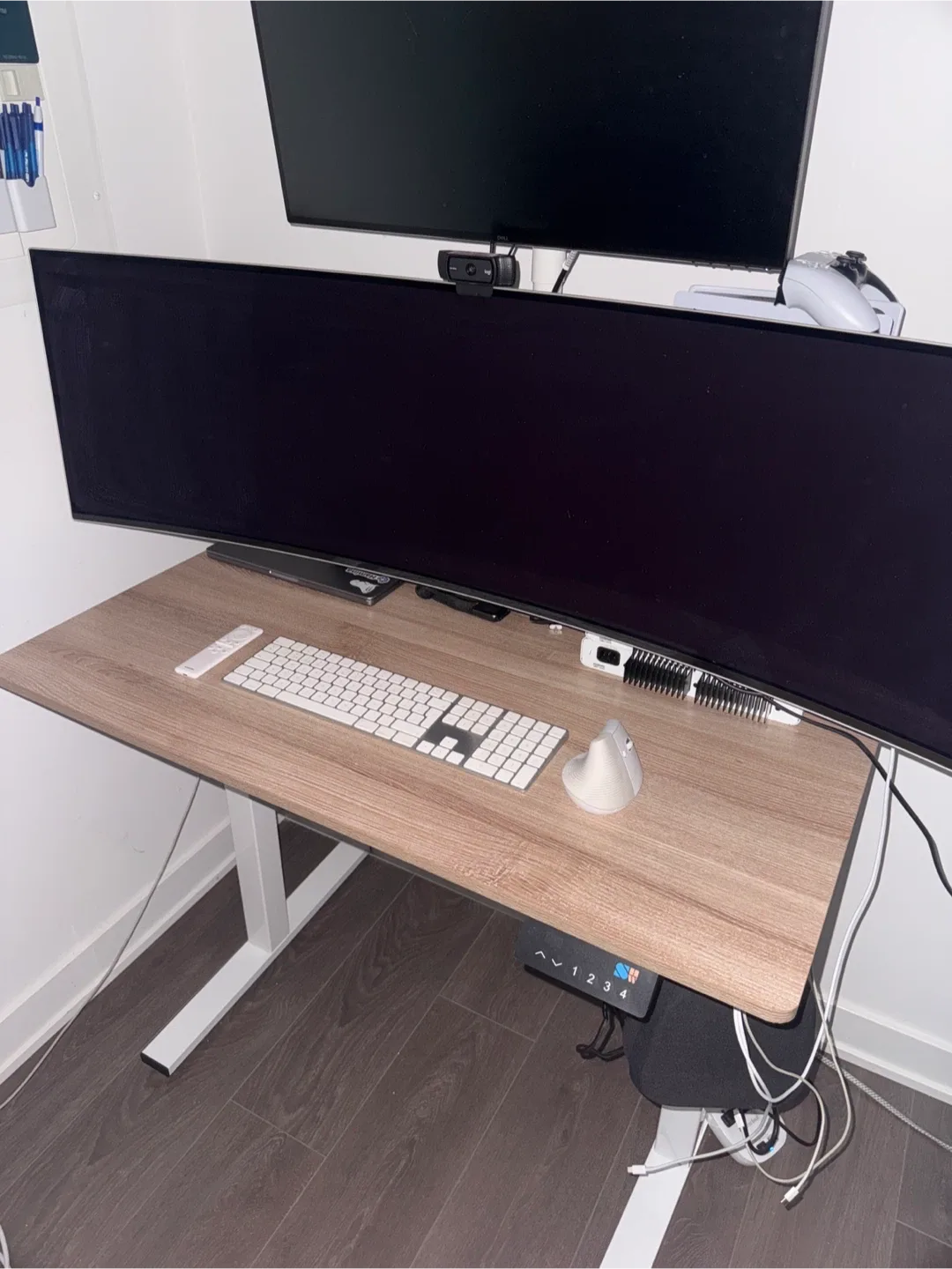 40-Inch Electric Height Adjustable Standing Desk