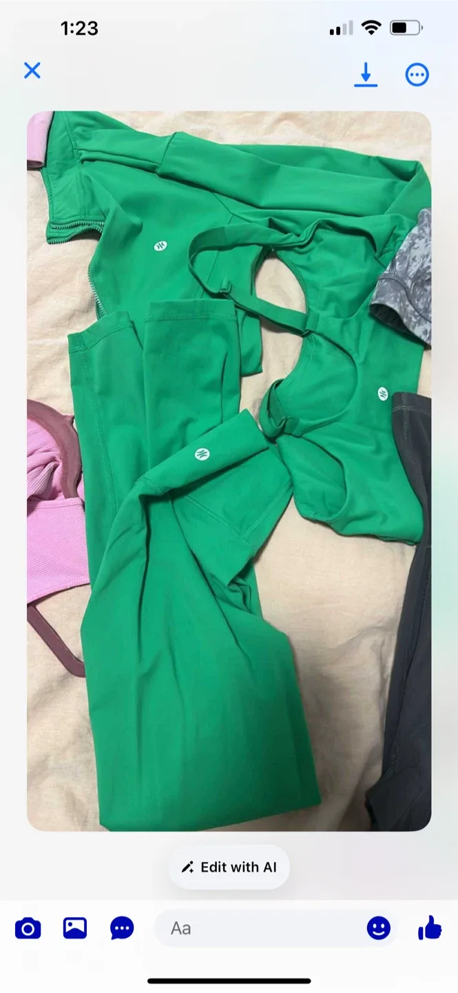 Astoria Green Activewear Set