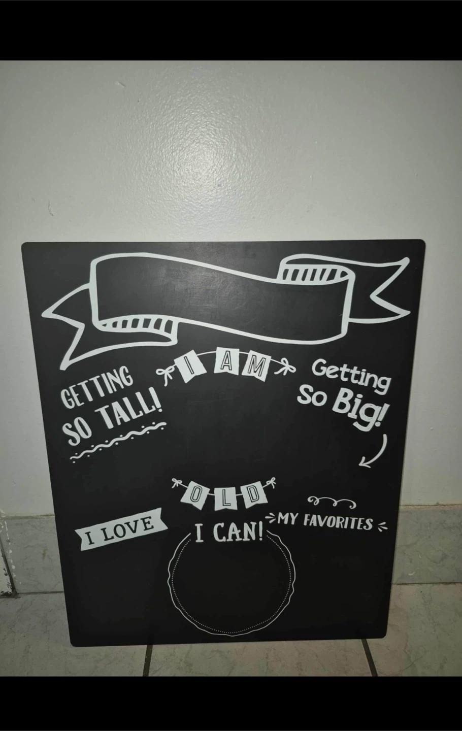 All about baby chalkboard - photo 2