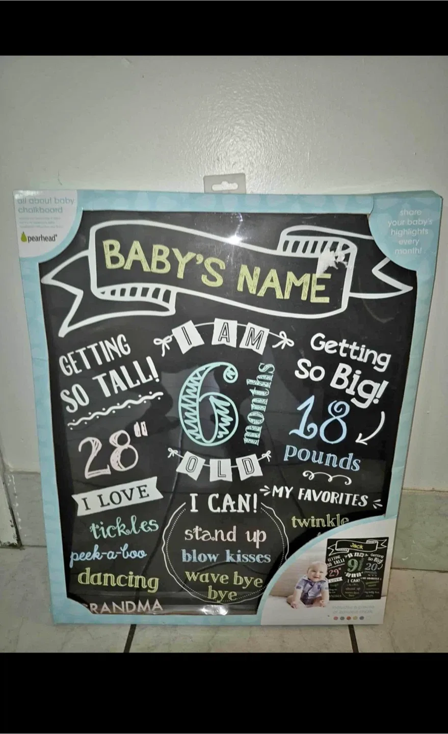 All about baby chalkboard thumbnail