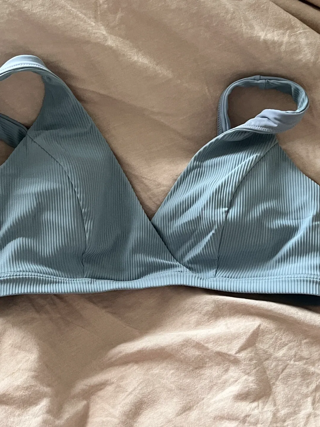 Lululemon Ribbed Bikini Set, Blue