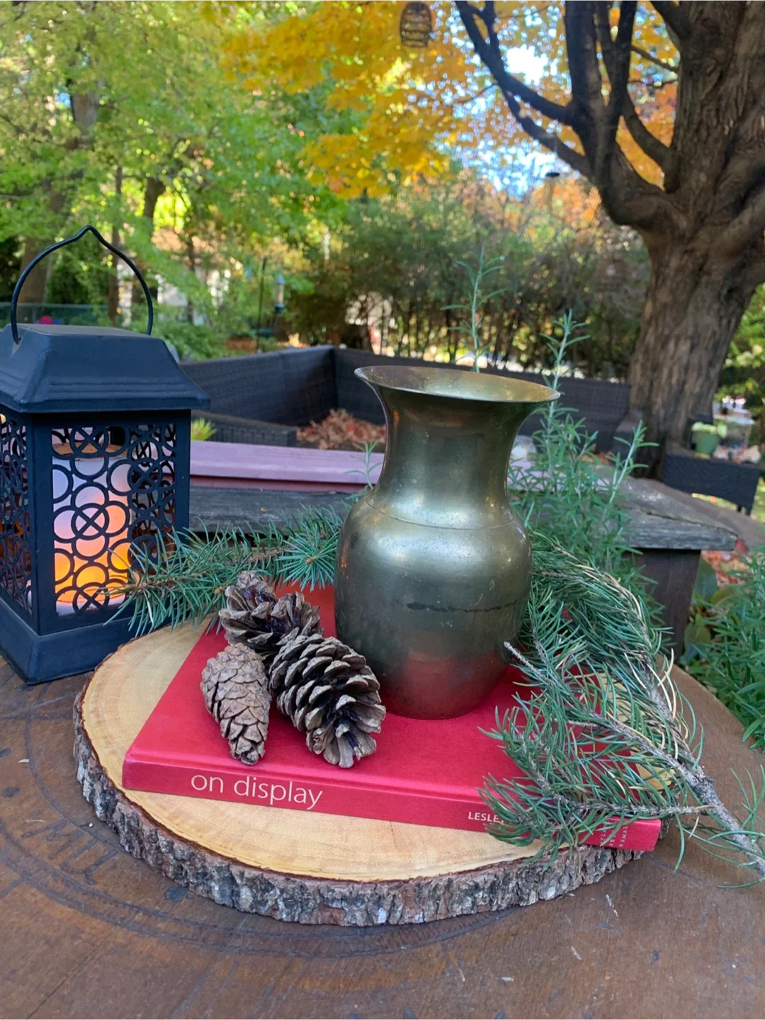 Vintage Brass Vase - Made in India image indicator(5)