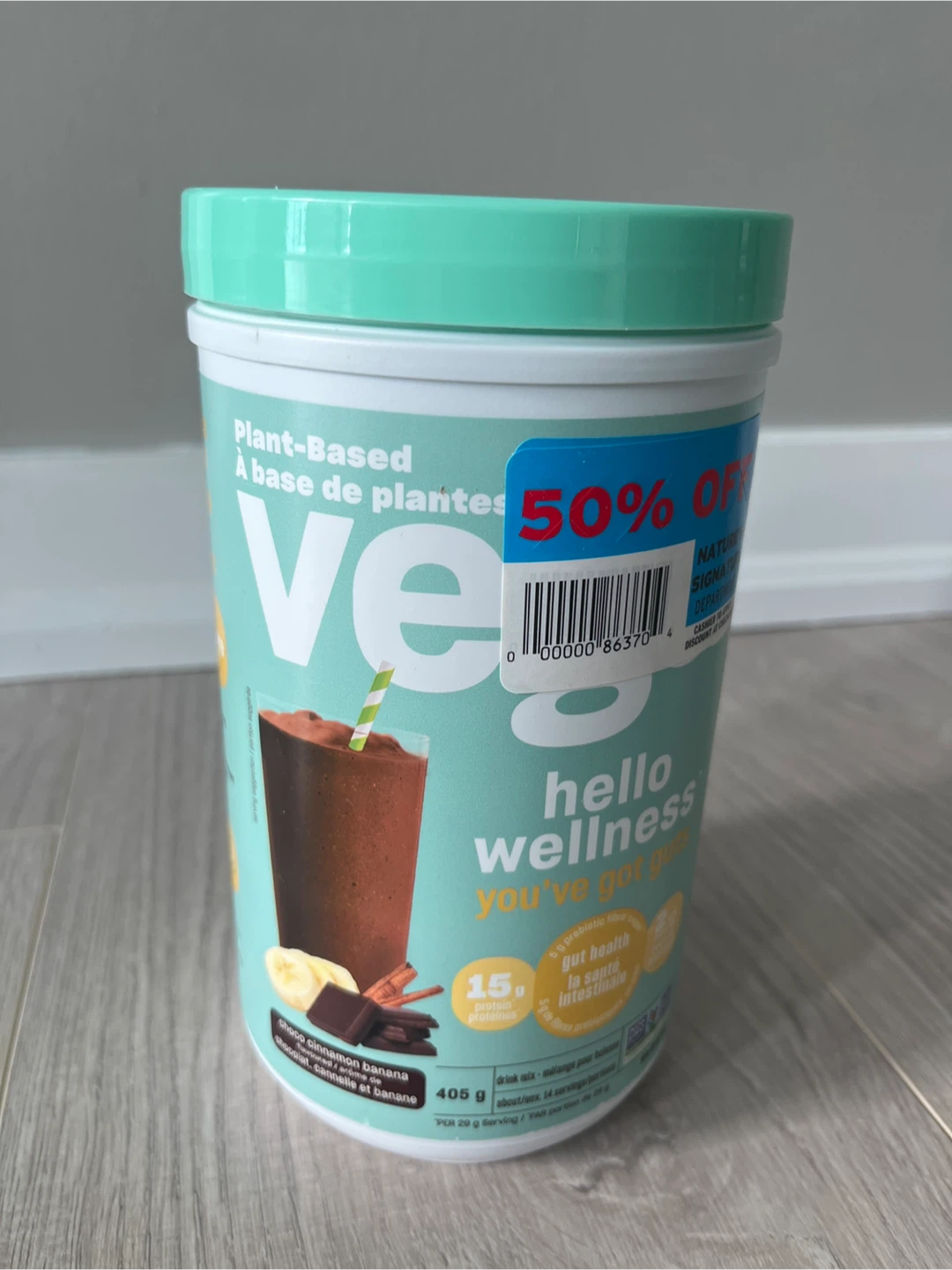 Vega Hello Wellness Shake, 405g